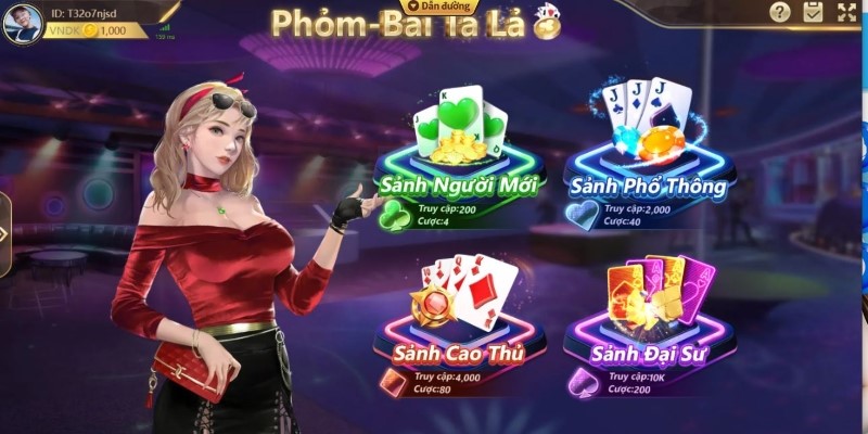 Phỏm là game bài hấp dẫn tại Ko66